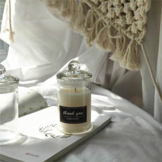 Unique Large Candle Container With Lid