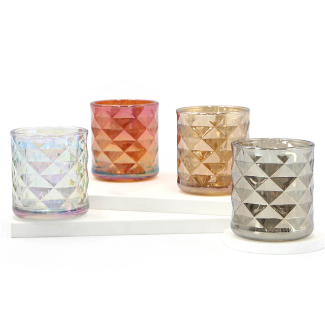 Custom Unique Luxury Glass Candle Vessel