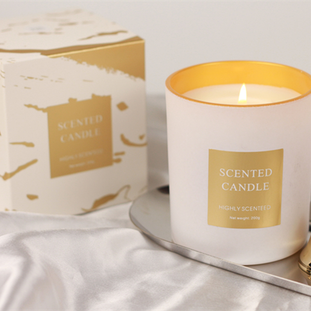Luxury Internal Plating Candle Jar Scented