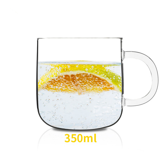 Single Wall Glass Cup Juice Mugs