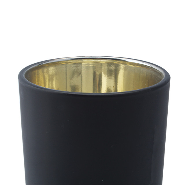 Luxury Custom Matte Candle Jar With Metal Lid