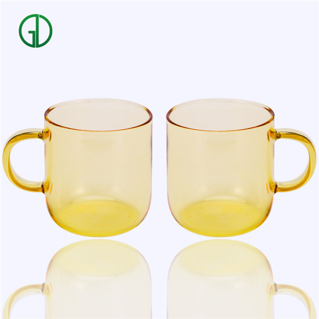 Single Wall Glass Cup Juice Mugs