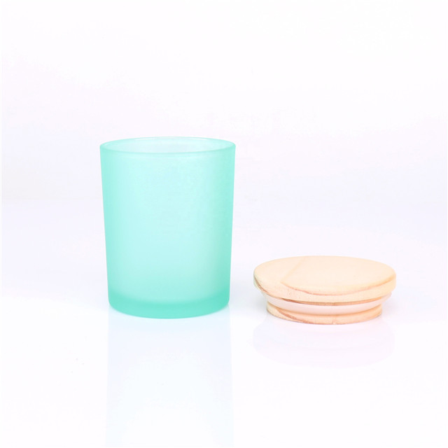 Heat Resistant Scented Frosted Candle Holder
