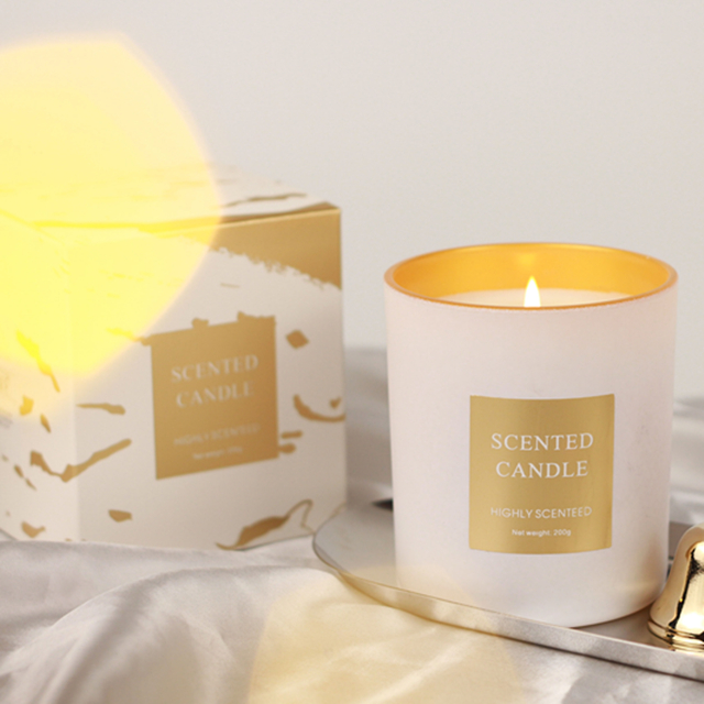Luxury Internal Plating Candle Jar Scented