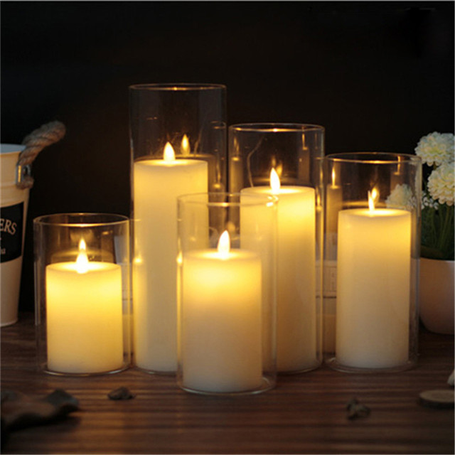 Clear Candle Jar With Cork Lid