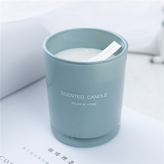 Unique Shiny Romantic Glass Candle Jar