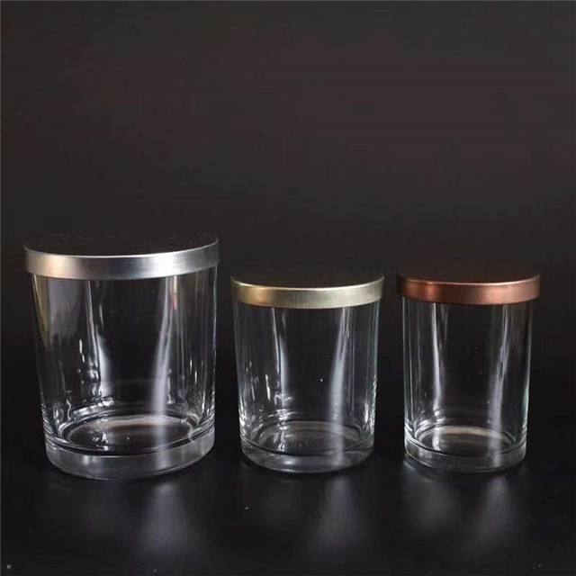 Clear Candle Holder With Lid Carton