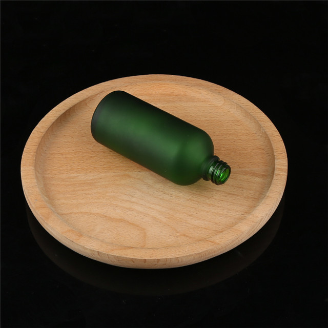 Cosmetic Packing Bamboo Frosted Dropper Bottle