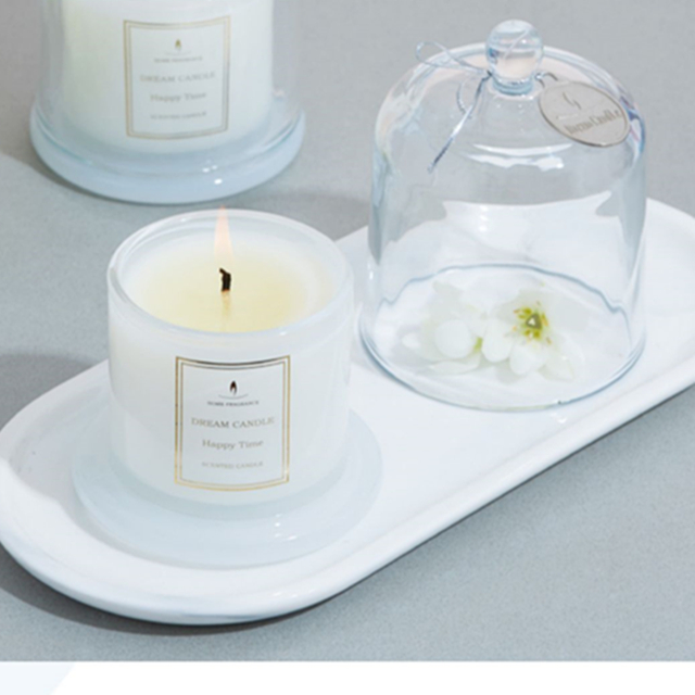 Luxury Pink Candle Jar With Cover